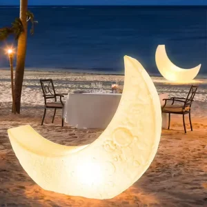 Solar Outdoor Waterproof Christmas Festival Light Floor Lamp Moon Light Lawn Light Decorative Light