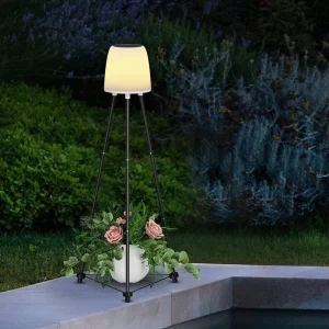 Solar Powered Garden Lights Outdoor Waterproof LED Flower Solar Garden Light