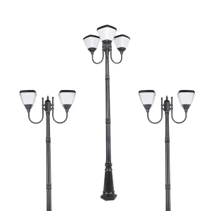 Solar Powered Lights for Garden Park Yard Patio Pathway Waterproof High Post Light Pole LED Solar Garden Light