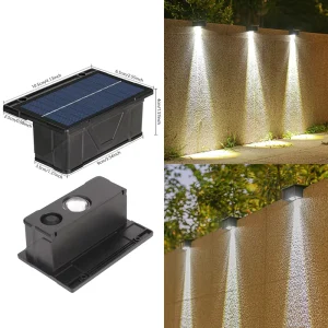 Solar Powered Outdoor Garden Lights Home Garden Decorative Lights for Villas Rural Courtyard Lighting