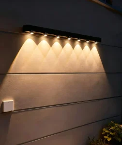 Solar Wall Lights Outdoor with Spotlights Landscape Garden Decorative Lights Wall Lamp Outdoor Water Proof IP65 Corridor Light