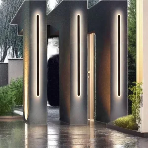 Square LED Solar Outdoor Wall Lamp IP65 Waterproof PC Diffuser Aluminum Base 20 Beam Angle CRI 90 3 Year Warranty Garden