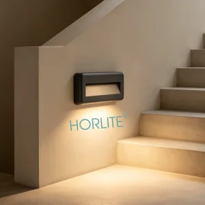 Square Outdoor LED Wall Lamp IP65 Waterproof with ABS+PC Material Wall Mounted Garden Lighting