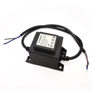 Square Waterproof EI Transformer 20VA-1000VA 220V to 12V/24V IP65 Full Copper Low-Noise Landscape Light Power Transformer