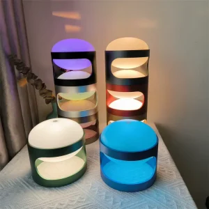 Stacking Ball Lamp 9 Colors Changing USB Rechargeable Modern LED Table Lamp for Bedroom Living Room Home Decor