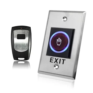 Stainless Steel Infrared Access Button and Remote Control Access Controller Switch
