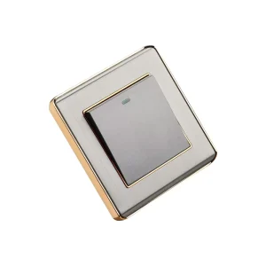 Stainless Steel Wall Switches and Sockets 10A 250V Flush Mounted British Standard IP20