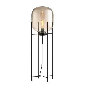 Standing Floor Lamp Nordic Style Chrome Gold