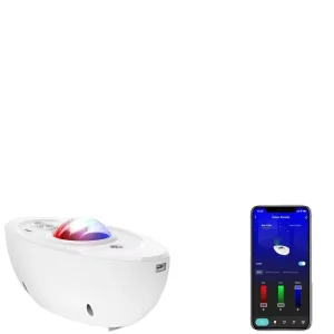 Star Aurora Projector Light Speaker Night Lights White Noise Timer Smart Home Light