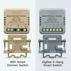 Star Ring Mini DIY Smart Switch for ZigBee WiFi Light Dimmer Switch Module Remote Control IP20 250V AC