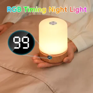 Stepless Dimming Touch Sensor Baby Bedside Night Lamp with Memory Function for Breastfeeding