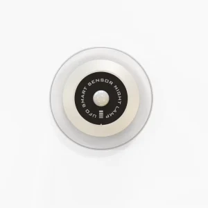 Stick-On Battery-Operated LED Night Light with Infrared Motion Sensor for Stairs
