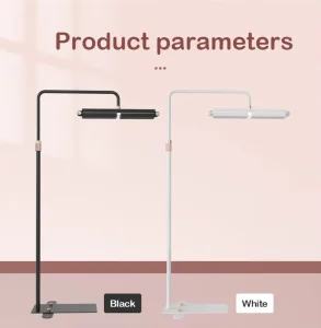 Style Floor Standing Salon LED Lamp with UV Adjust Angle and Height for Eyelash Extensions