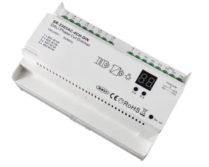 Sunricher SR 2303AC 4CH DIN 4 Channels DALI Phase Dimmer Supports Resistive Capacitive Loads Safe Reliable Full Isolation Design