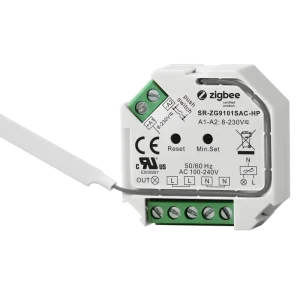 Sunricher Zigbee + PUSH Triac Phase Cut Dimmer Trailing Edge Dimming Support Halogen Lights and Incandescent SR ZG9101SAC HP