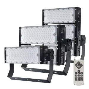 Super Bright RGBW Led Spotlights 150w 300w 450w SMD3030 Aluminum Commercial RGBW Smart Projectors Outdoor