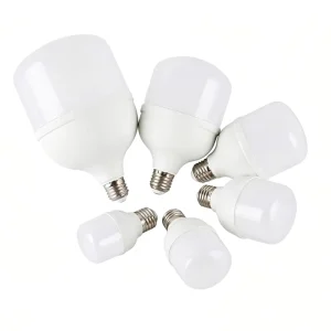 Super Bright T Shape E27 LED Bulb AC 30 60W High Lumen 6500K Ra80 Energy Saving Light for Warehouse Factory Workshop Commercial