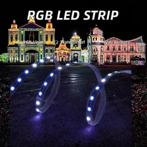 Super Brightness UCS2903 Pixel LED Strip 84LEDs m 0.5W Per LED External IC Programmable RGB Flexible Strip for Bar KTV Decor