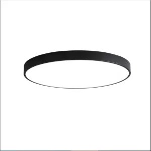 Super-Slim Round or Square Surface-Mounted LED Ceiling Light for Bedroom