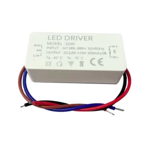 Supply 50W LED DRIVER Led Isolated Driver Power Supply 300MA Project DC120 170V
