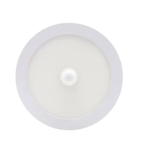 Surface LED Panel Light with Motion Sensor, 6W, 12W, 18W, or 24W