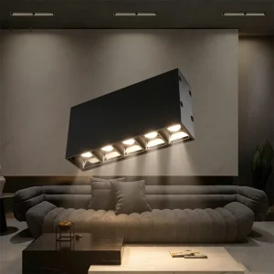 Surface Mount Linear Grille Spotlight Anti Glare Lamp for Exhibition Hall Commercial Interior Space