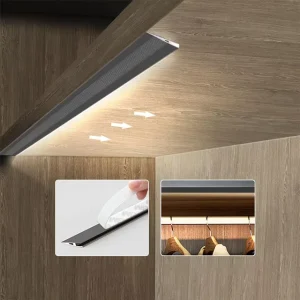 Surface-Mounted DC12V LED Cabinet Shelf Light with 45° Lighting Angle