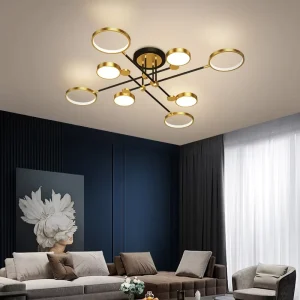 Surface-Mounted LED Ceiling Light for Living Room and Bedroom