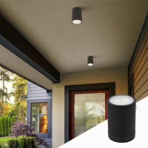 Surface Mounted Outdoor LED Downlight IP65 Waterproof Aluminum Ceiling Light Architectural Spotlight for Porch Balcony