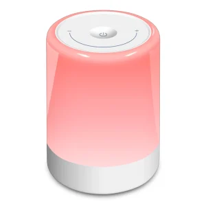 T1 Night Light USB Rechargeable Dimmable Touch LED Kids Bedroom Bedside Nursery RGB Mood Lamp Gift