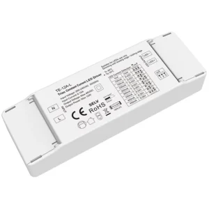 TE 12A L 1 Channel 12W 350 700mA 8 Level Gears Dimming Constant Current Triac ELV Dimmable Plastic AC DC LED Strip Light Driver