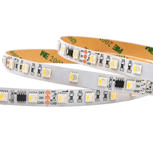 TM1814 TM1824 RGBW 24V LED Strip SM16704 60 LEDs/m RGBIC RGBWIC Addressable Pixel Strip IP65