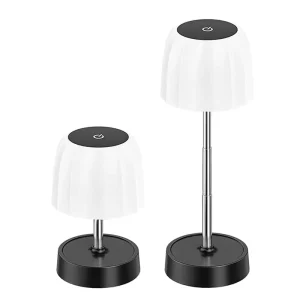 TOACH Retractable LED Desk Lamp Home Office Bedroom Study Eye Protection Night Light Touch Switch Desk Lamps