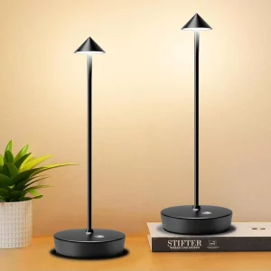 TSINYE LED Cordless Table Lamps Rechargeable Battery Operated LED Desk Lamp Outdoor Waterproof Portable Touch Dimmable Light