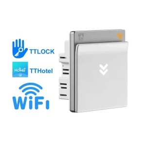 TTHOTEL TTLOCK App 2.4G WIIF Remote Control Energy Saving Switch 13.56Mhz Card Contactless TTHotel Power Control Wall Switch