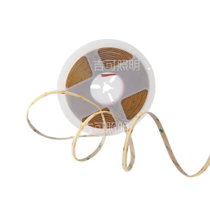 Three-Color-Changing COB LED Strip Light Stepless Dimmable with Remote Control for Home Decoration