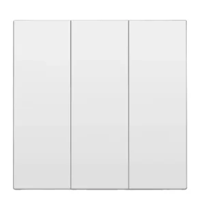 Three Gang One Way Ultra-Slim EU Wall Switch Three Gang Two Way European Standard Switch