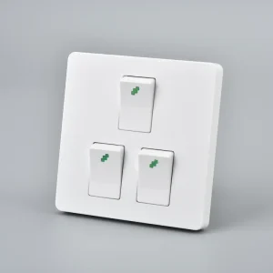 Three Gang One Way Wall Switch