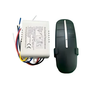 Three-Way RF Wireless Remote Switch for Smart Home Systems, 30-100m Range