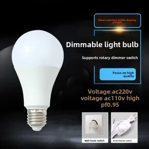 Thyristor dimmable Ultra bright Energy saving LED Bulb Multi color Temperature Eye protecting Hotel Desk Bedside Lamp High CRI
