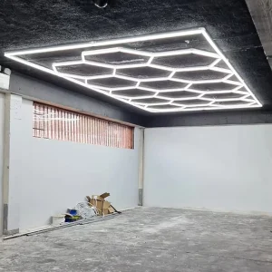 Top Quality Ceiling Lights for Garage Garage Industrial Ceiling Light Plastic Honeycomb Panel Lighting