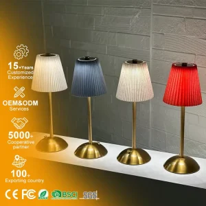 Touch Control 3 Color Modes 3000 6500K Dimmable Desk Lamp LED Rechargeable Cordless Desk Lamp