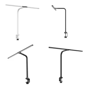 Touch Control Clip LED Desk Lamp Big Lighting Range Adjustable Height Office Work Light