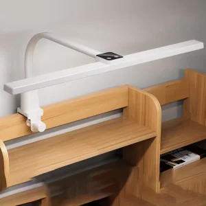 Touch Control LED Table Lamp with Clamp Flexible Gooseneck Reading Light 12W Dimmable Workbench Lamp for Home Office Study