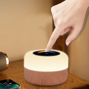 Touch-Control Rechargeable Flexible LED Bedside Night Light for Bedroom