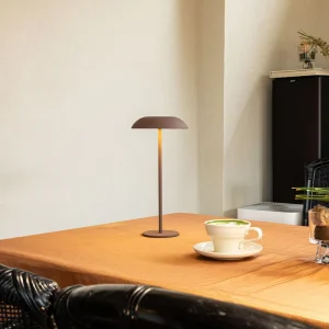 Touch Control Rechargeable Table Lamp Eye-Caring Bedside Night Light for Bedroom Bar Restaurant