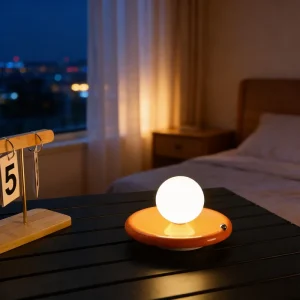 Touch Dimmable Cordless Table Lamp with Glass Shade & Metal Base 3600mAh Rechargeable Battery Modern Decor LED Desk Lamp