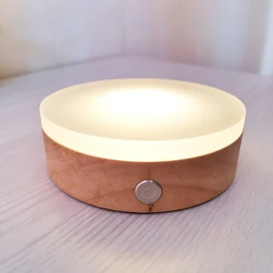 Touch Lamps Wood Light Decorate Matte Wireless LED Lamp Night Light Table Lamps Home Design Lamps Night Light Decor Bedroom