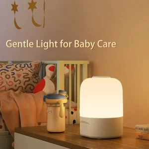 Touch Led Rechargeable Night Light Three Color Temperatures Eye protection Bedroom Sleep Light Beside Lamp for Baby