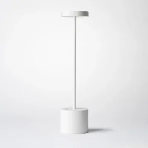 Touch Table Lamp Stepless Brightness Battery-Powered Metal Restaurant Coffee Hotel Bar Night Light Bedside Table Lamp Bedroom
